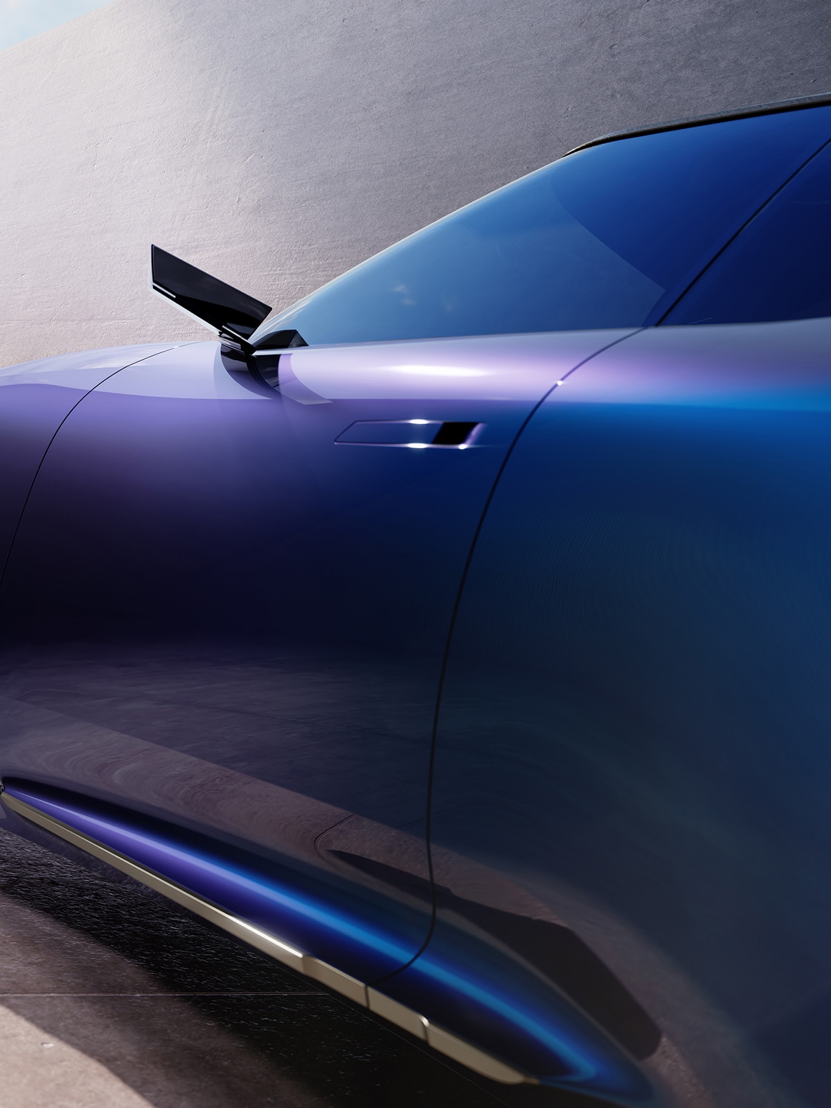 DS F3VER Concept tinta dicroica Cosmic Blue